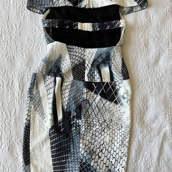 Asilio off shoulder print dress Size XS - Picture 2 of 3